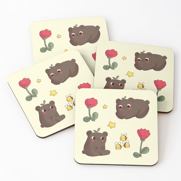 Item preview, Cute bear stickers pack  designed and sold by Mayarart.