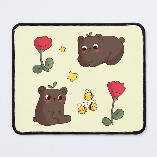 Item preview, Cute bear stickers pack designed and sold by Mayarart.