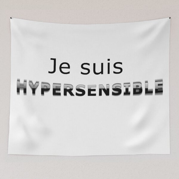 Item preview, I am hypersensitive, simple text By Jonathan P. designed and sold by JonathanP514.