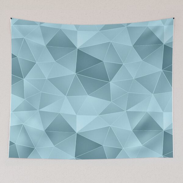 Item preview, Light blue polygonal. designed and sold by marinaklykva.