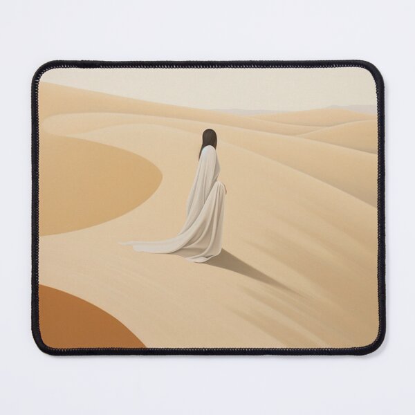 Item preview, Wandering Sands: Minimalist Desert Walk designed and sold by Moisky Art.