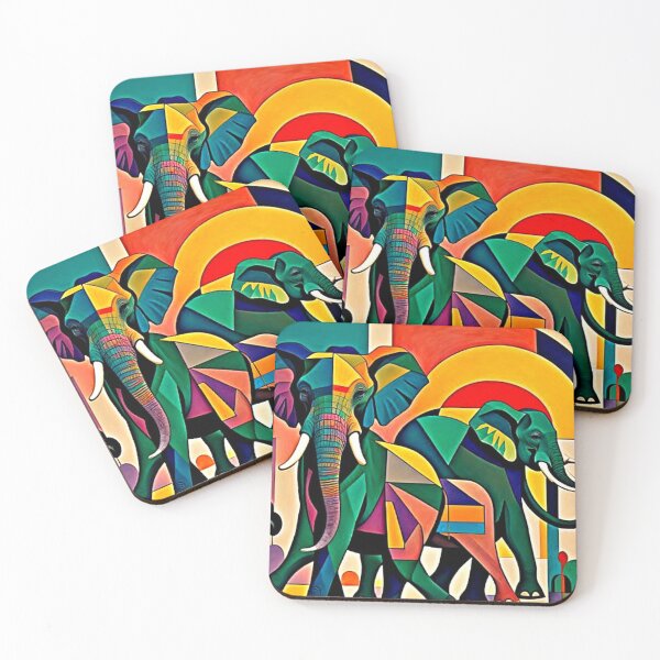 Item preview, The Passing Elephants designed and sold by George Hutton Hunter.