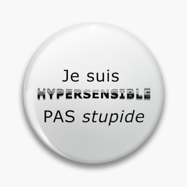 Item preview, I am hypersensitive, NOT stupid. simple text By Jonathan P. designed and sold by JonathanP514.