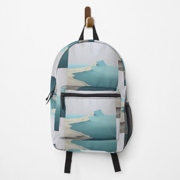 Item preview, Desert Harmony: Minimalist Sands in Blue and Beige designed and sold by Moisky Art.