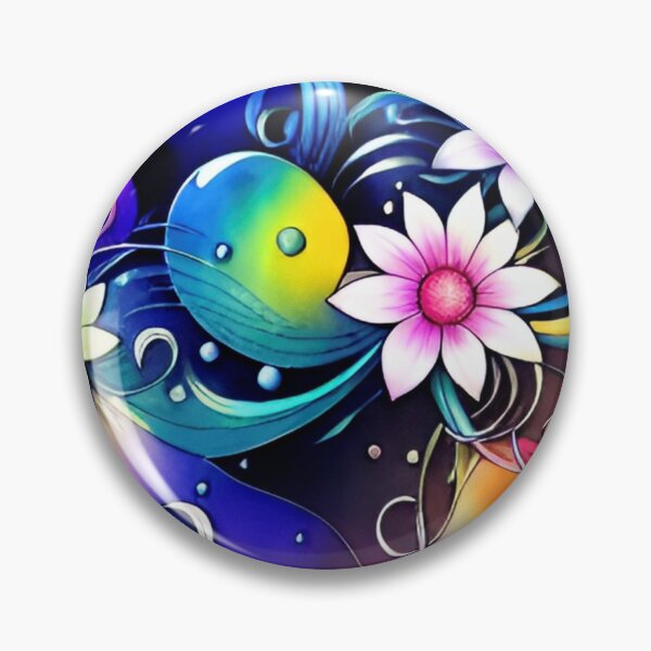 Aperçu de l'œuvre Motif floral d'été coloré créée et vendue par UllaSformat.