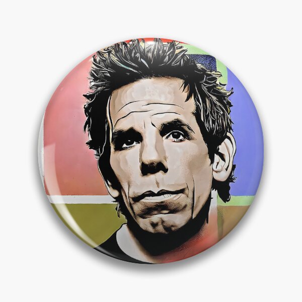 Artikelvorschau, digitales Porträt von Ben Stiller entworfen und verkauft von bogfl.