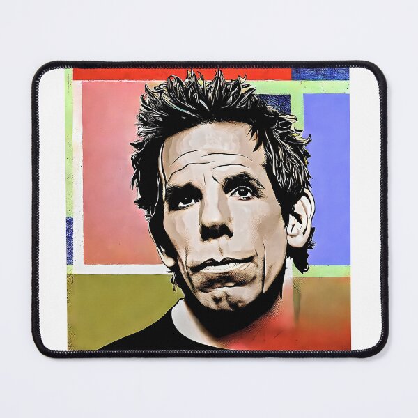 Item preview, digital portrait of Ben Stiller designed and sold by bogfl.