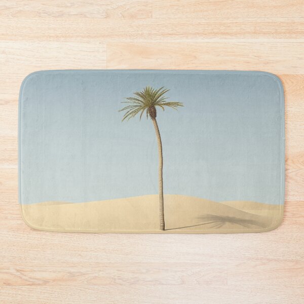 Item preview, Desert Serenity: Minimalist Solitary Palm Tree designed and sold by Moisky Art.