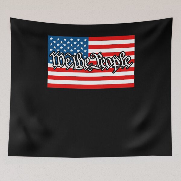 Item preview, We The People Patriot US Flag designed and sold by SuperFreshArt.