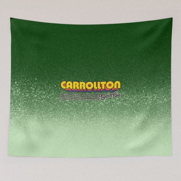 Item preview, Carrollton, Georgia | Retro Stripes designed and sold by retroready.