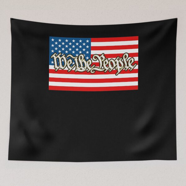 Item preview, We The People Patriot US Flag designed and sold by SuperFreshArt.