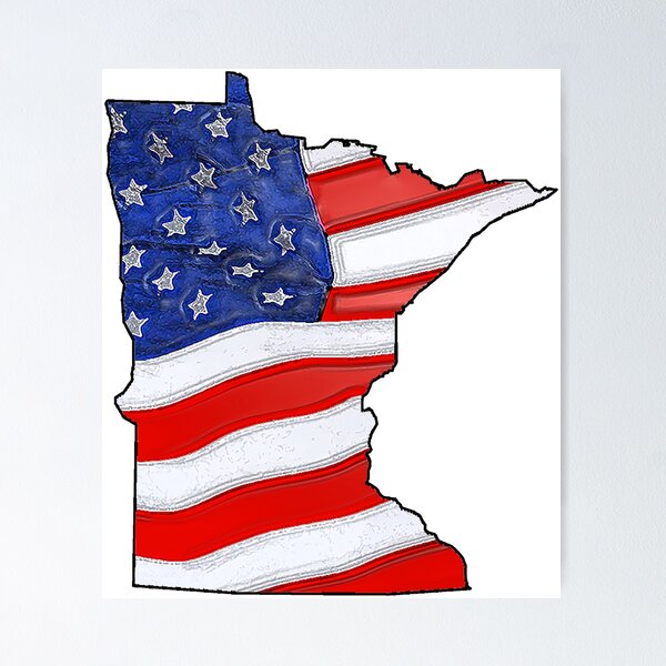 Item preview, Patriotic Minnesota designed and sold by Havocgirl.