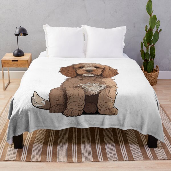 Item preview, A cute brown Cockapoo designed and sold by naturemenagerie.