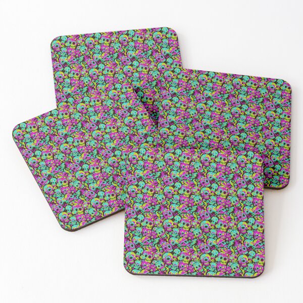 Item preview, Psychedelic Funkadelic Skulls: Dive into the mind-bending designed and sold by MindWave THC.