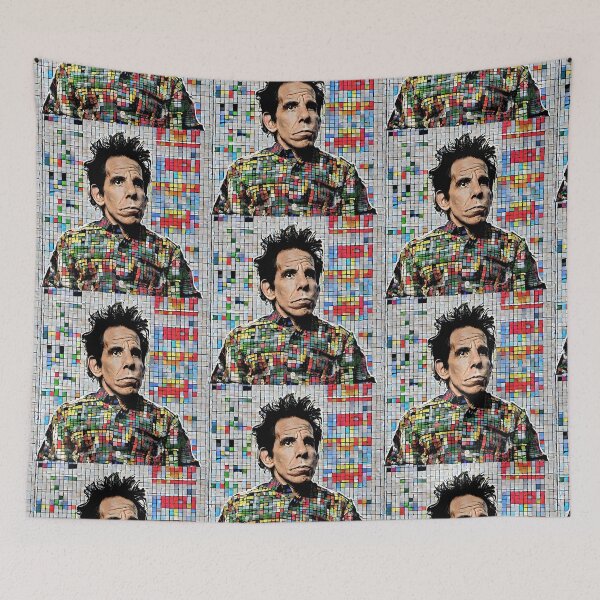 Item preview, Ben in a checkered pattern designed and sold by bogfl.