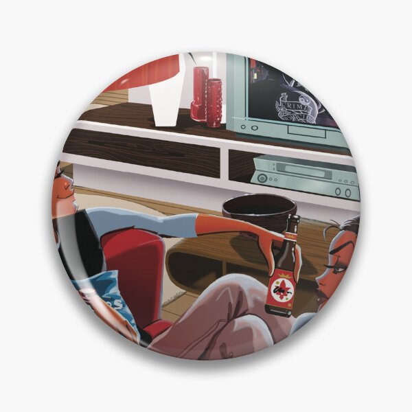 Item preview, Woman is bored in front of the tv designed and sold by MarcoDesigner78.
