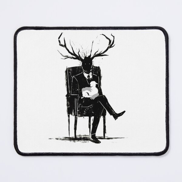Item preview, Hannibal Lecter NBC Stag Antlers Lamb designed and sold by njangogmk34.