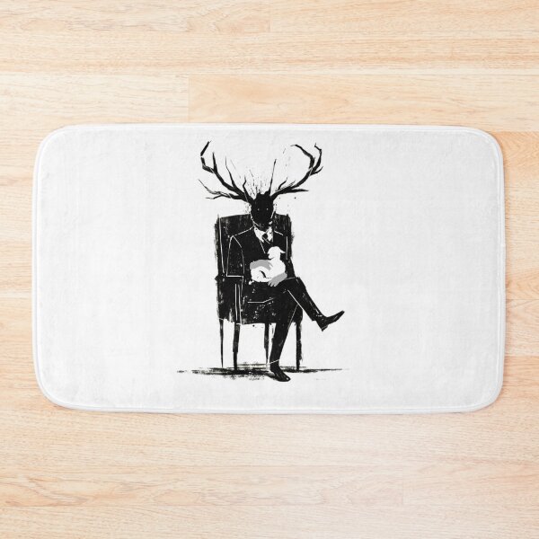 Item preview, Hannibal Lecter NBC Stag Antlers Lamb designed and sold by njangogmk34.