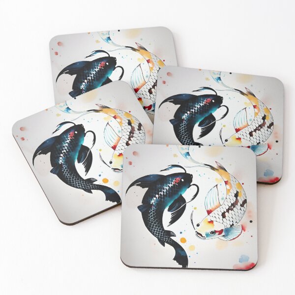 Item preview, Koi fish yin yang  designed and sold by Kunika Singh.