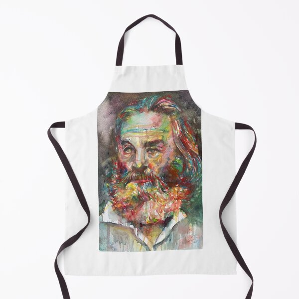 Item preview, WALT WHITMAN - watercolor portrait .7 designed and sold by lautir.