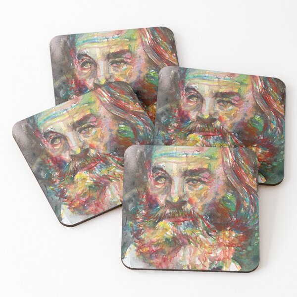 Item preview, WALT WHITMAN - watercolor portrait .7 designed and sold by lautir.