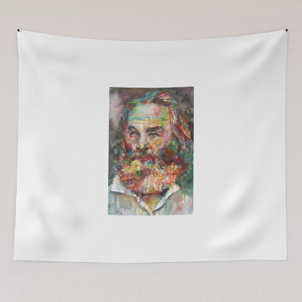 Item preview, WALT WHITMAN - watercolor portrait .7 designed and sold by lautir.