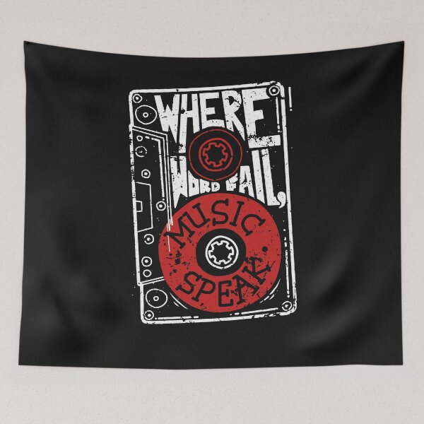 Item preview, Where words fail, music speak designed and sold by ChrisFeil.