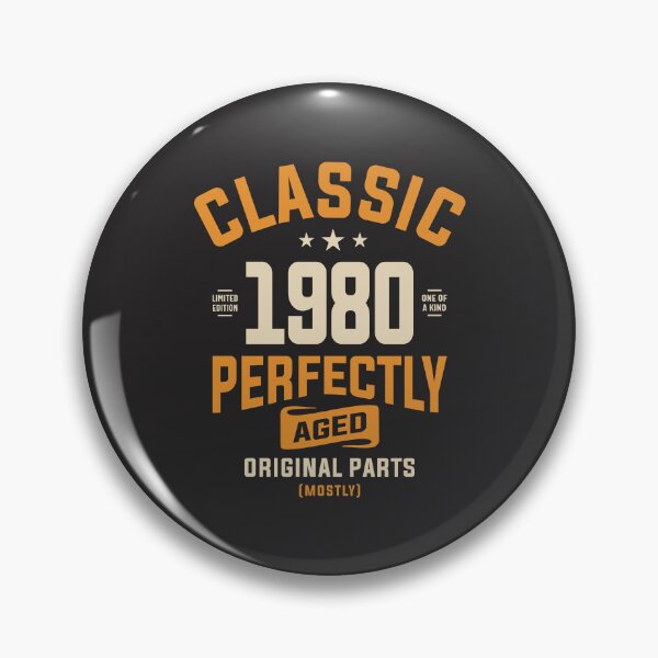 Item preview, Classic 1980 Birthday 43 Years Old designed and sold by cidolopez.