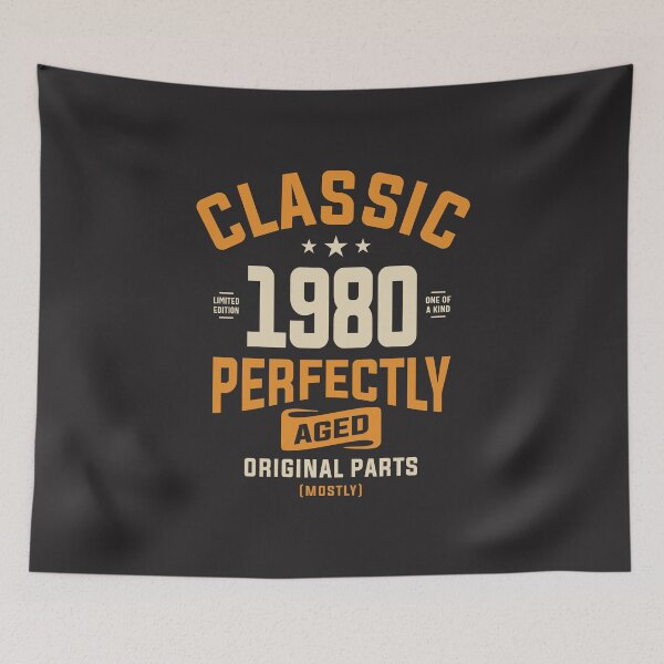 Item preview, Classic 1980 Birthday 43 Years Old designed and sold by cidolopez.
