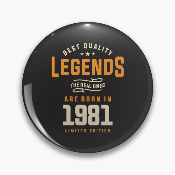 Item preview, Legends 1981 Birthday 42 Years Old designed and sold by cidolopez.