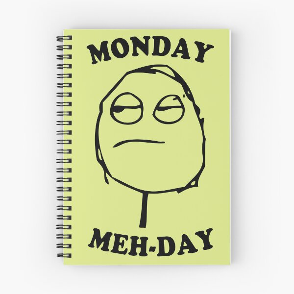 Item preview, Meh Face Meme Monday Lazy Don't Care Whatever designed and sold by electrovista.