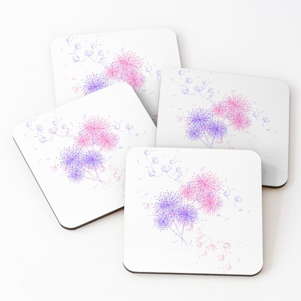 Item preview, Flying dandelions designed and sold by FeyzaAydin.