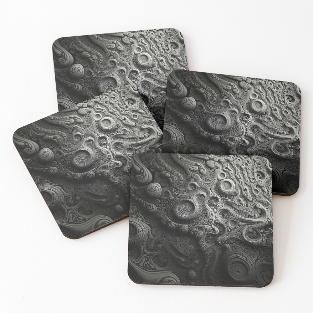 Item preview, Coasters (Set of 4) designed and sold by Ashura-AI.