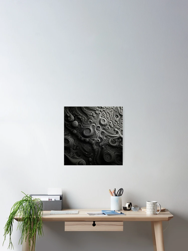 Thumbnail 2 of 3, Poster, pattern 3 designed and sold by Ashura-AI.