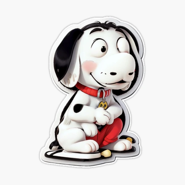 Sticker for Sale mit Snoopy von ONLYBAST