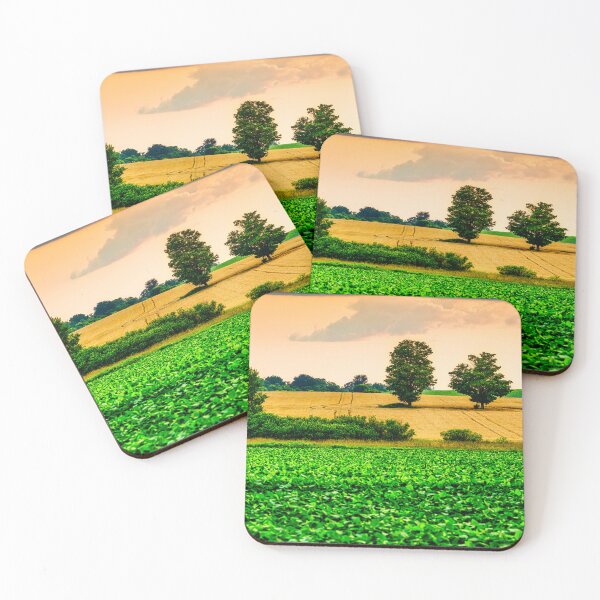 Item preview, Two Trees In Wheat Field 2 designed and sold by Robert Alsop.