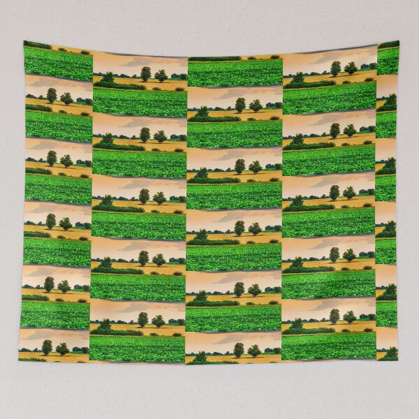 Item preview, Two Trees In Wheat Field 2 designed and sold by Robert Alsop.