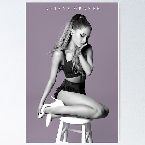 Ariana Grande Album Cover Background, Ariana Grande Black And White Picture  Background Image And Wallpaper for Free Download