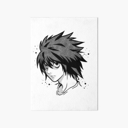 L Lawliet Ryuzaki icon  Death note fanart, Death note, Cool drawings