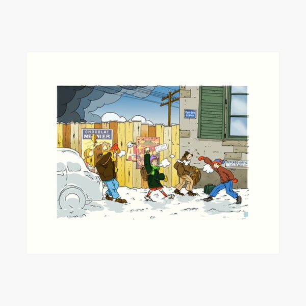 Item preview, school street designed and sold by sehes.