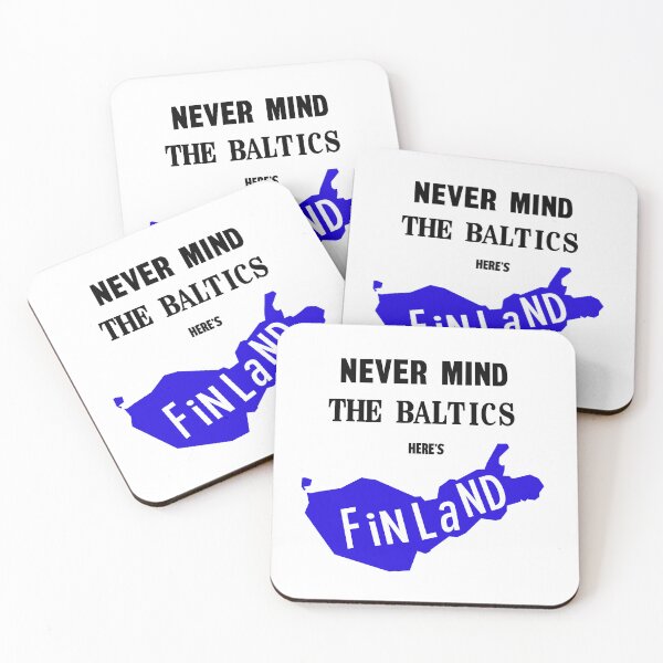 Item preview, Never Mind The Baltics - Blue designed and sold by BigFatFinnish17.