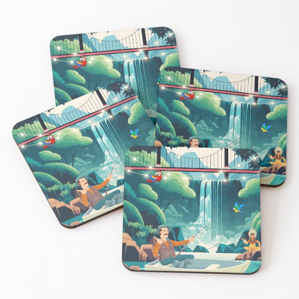 Item preview, Extreme fishing in the jungle designed and sold by Funtomass.