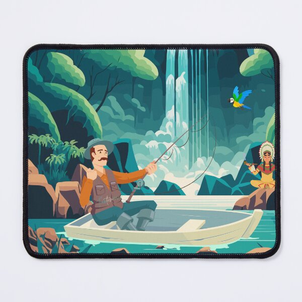 Item preview, Extreme fishing in the jungle designed and sold by Funtomass.