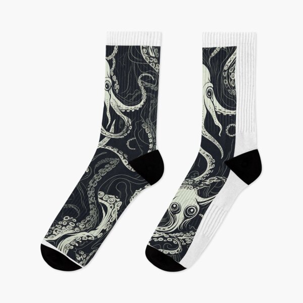 Item preview, Eldritch Whispers - Cosmic Horrors/Cthulhu Inspired Pattern Print designed and sold by QuestingCloset.