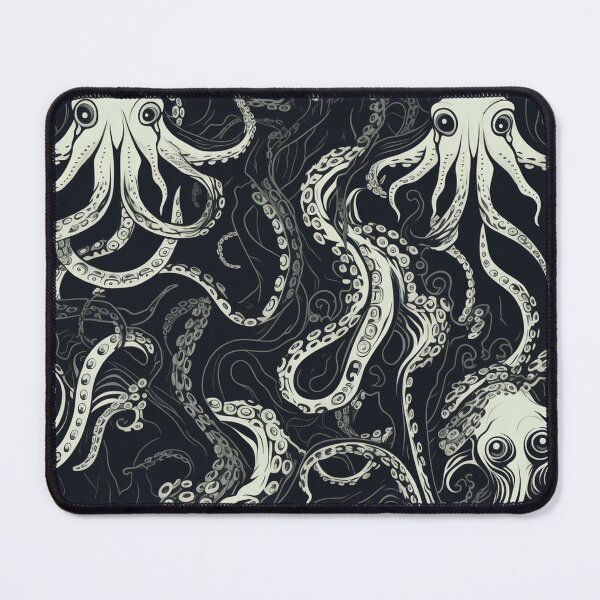 Item preview, Eldritch Whispers - Cosmic Horrors/Cthulhu Inspired Pattern Print designed and sold by QuestingCloset.