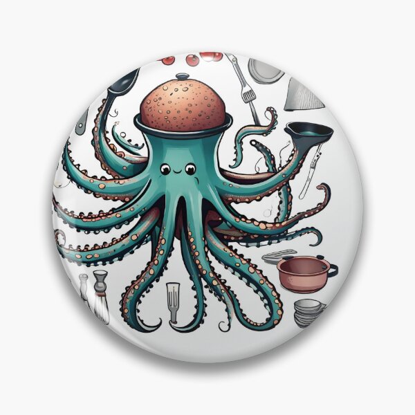 Item preview, chef octopus designed and sold by diego armando moreno perez.