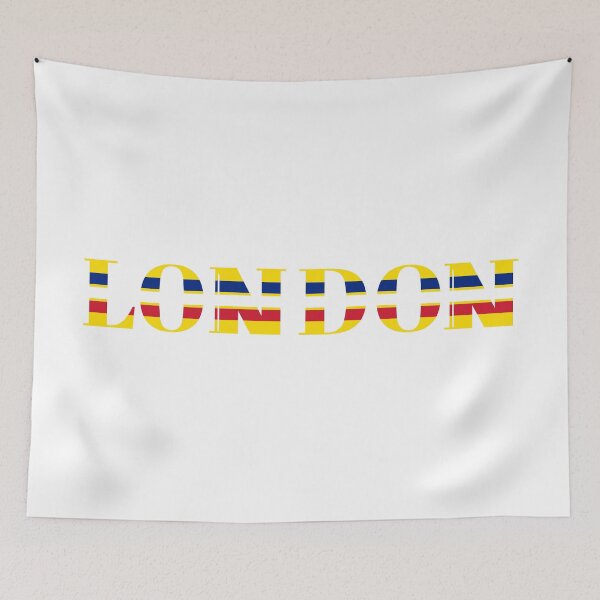 Item preview, London. Love London, Yellow, Blue, White, Red designed and sold by Moyanana.