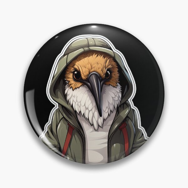 Item preview, Cool Hummingbird in casual clothing designed and sold by Sidewayanimals.