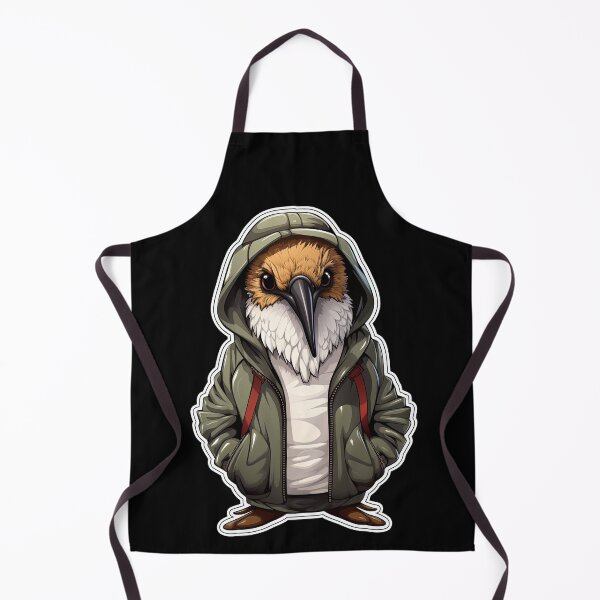 Aperçu de l'œuvre Colibri cool dans des vêtements décontractés créée et vendue par Sidewayanimals.