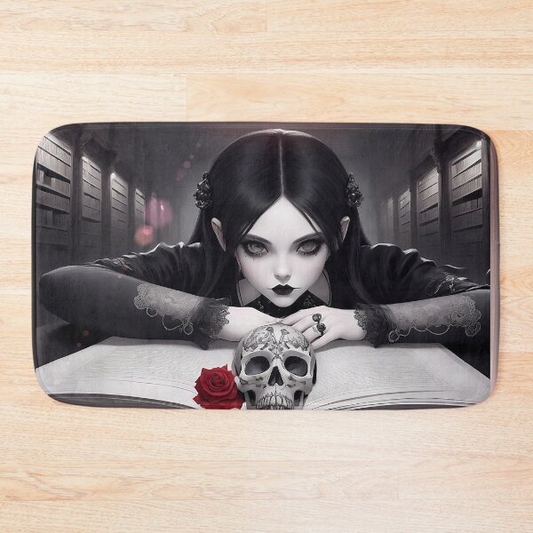 Item preview, Gothic Contemplation: A Rose, A Skull, and A Mystery designed and sold by NaughtyDragon.
